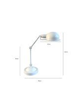 Neue Weisse Schreibtischlampe Bürolampe -  LIQUIDATION