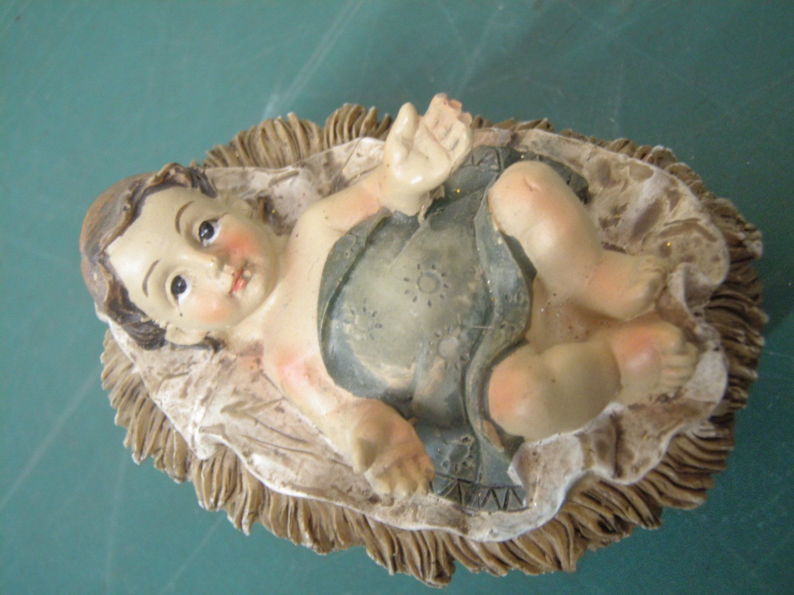 Figuren: Jesuskind in Krippe – Gebraucht aus Rohrbach von chri2009 1