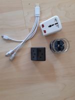 REISEN SET, STROM ADAPTER, WIE NEUE