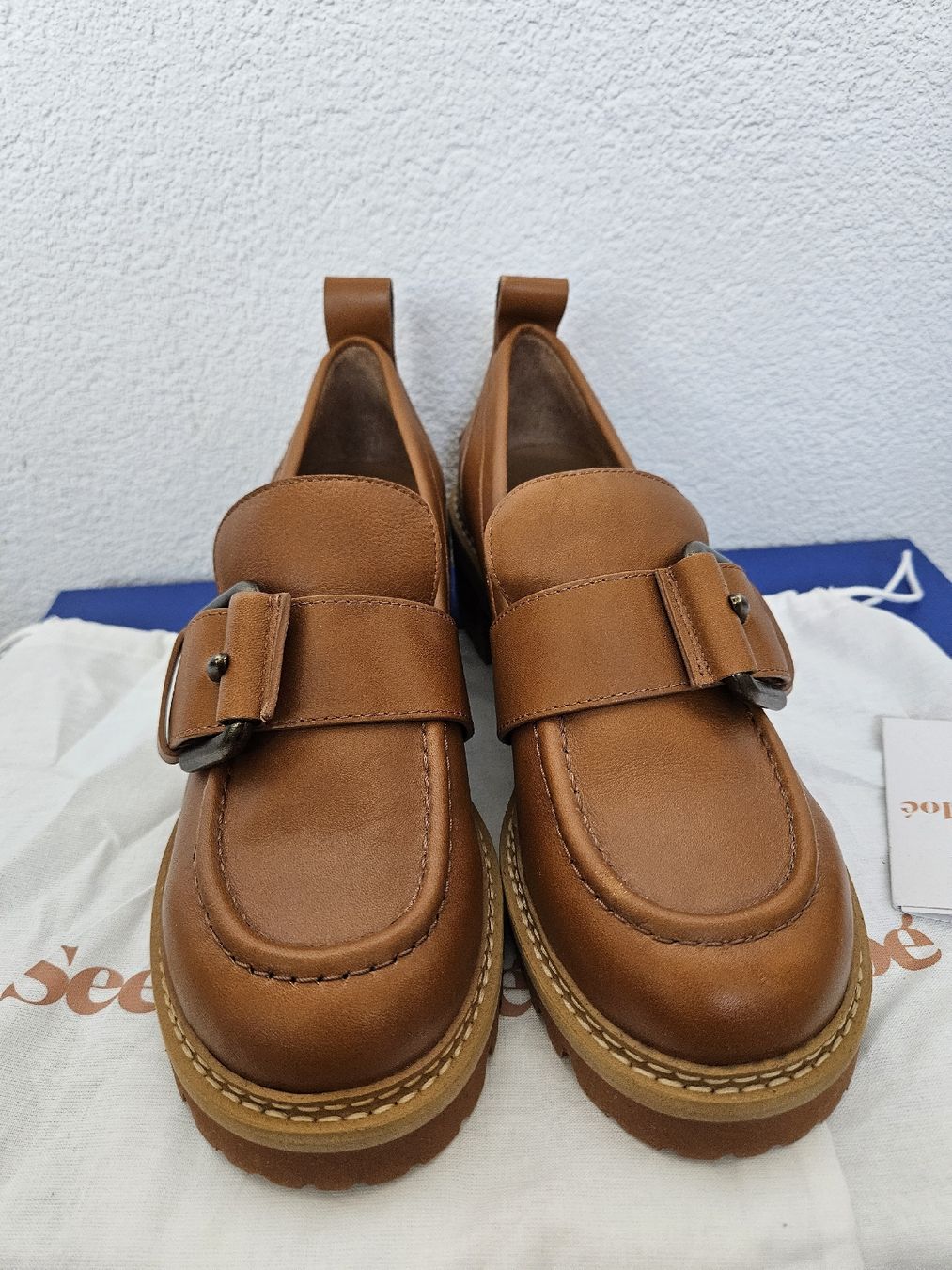 Chloé Scarpe da donna: See by Chloe Halbschuhe, neu,braun,Leder – Nuovo e nell'imballaggio originale da Zuchwil venduto da ger_ws6t 2