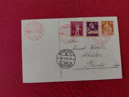 Tolle Zeppelinkarte Lenzburg