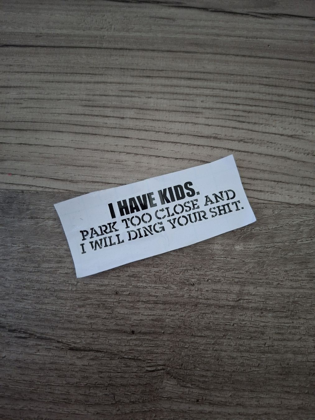 Sticker: Auto Sticker – Nuovo e nell'imballaggio originale da Winterthur venduto da Ausmisten2026