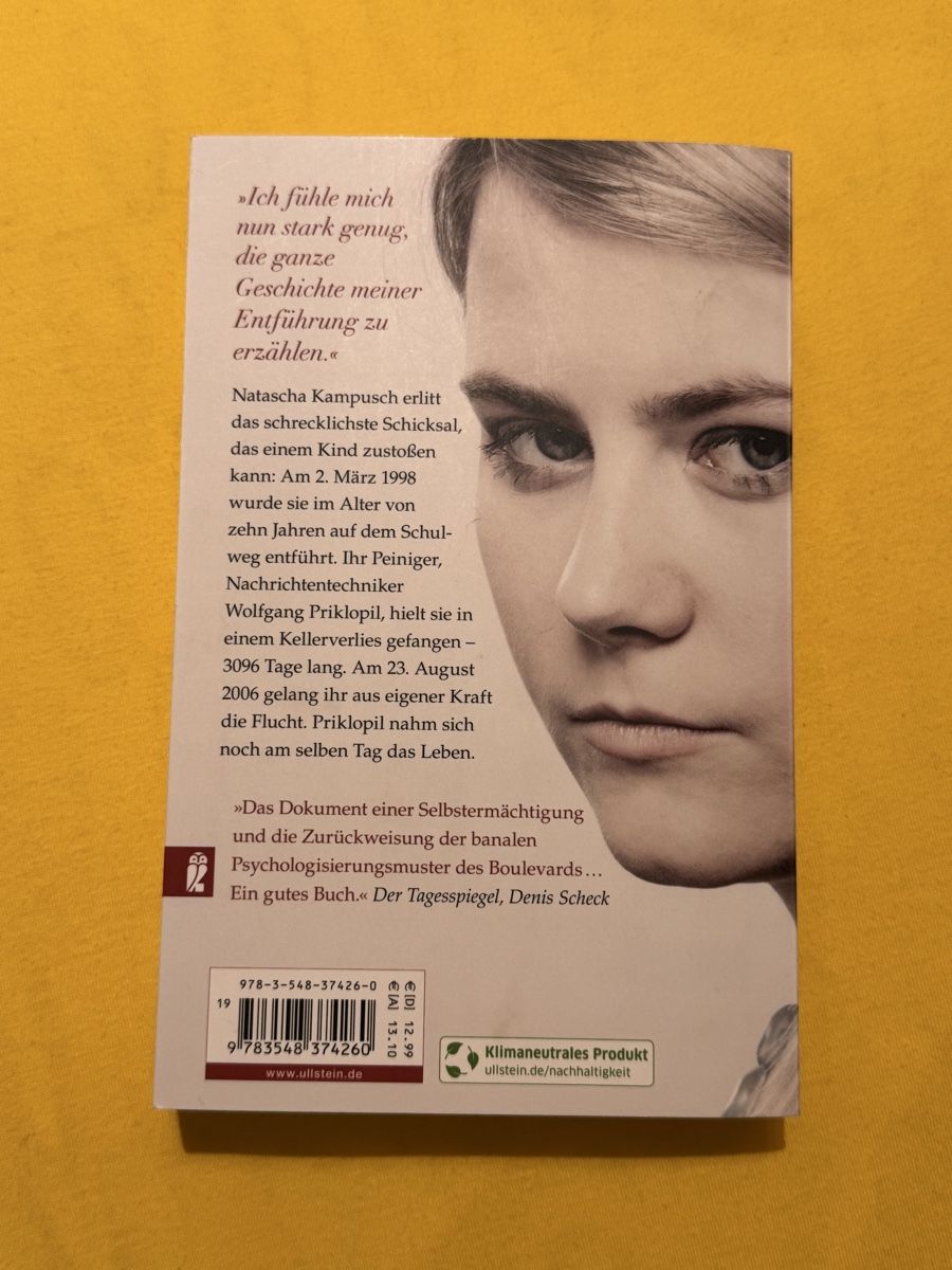Libri: 3096 Tage - Natascha Kampusch – Usato da Basel venduto da Susana_ 1
