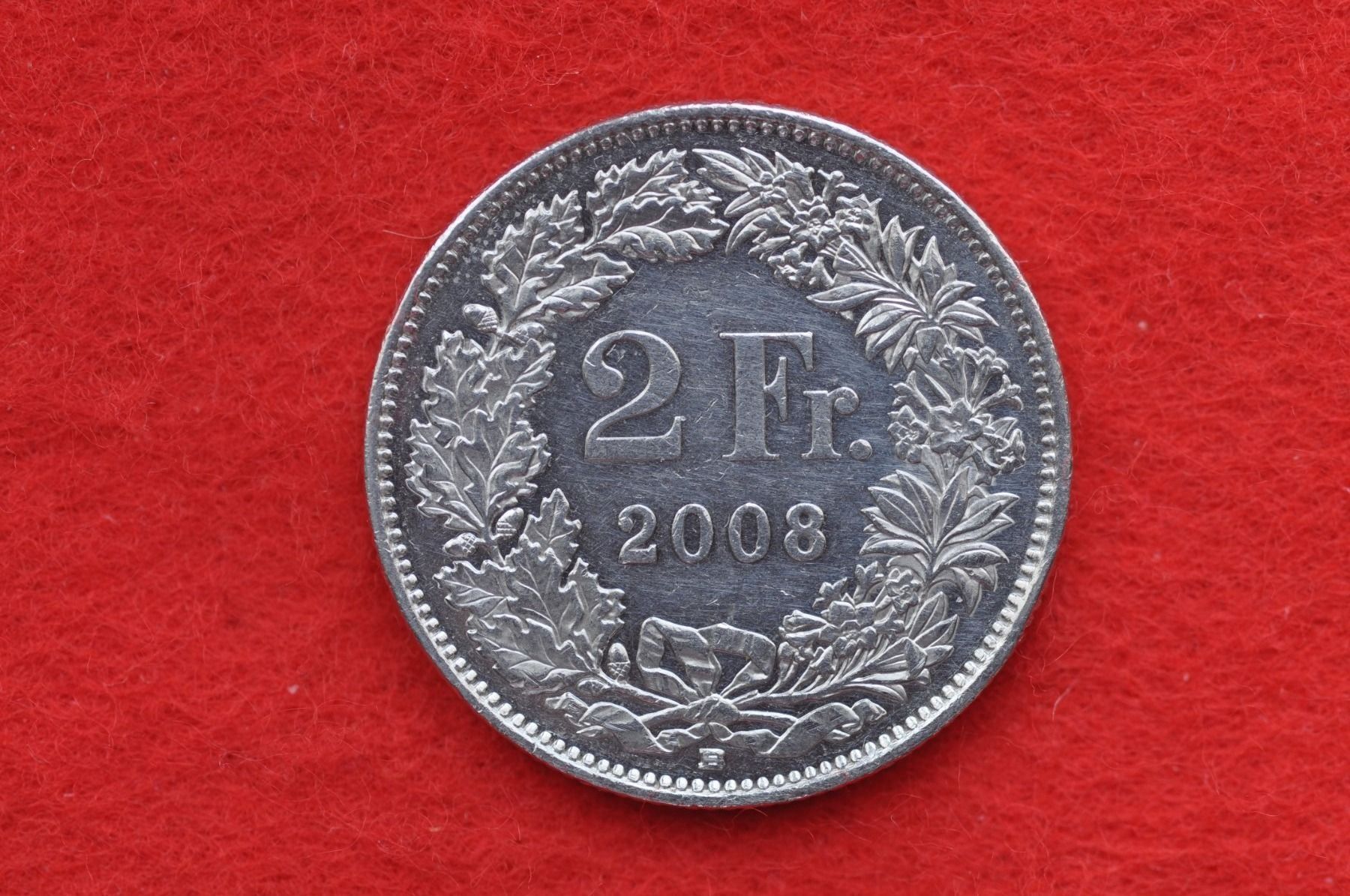 Tutti le monete: 2 franken 2008 – Usato da Laupen BE venduto da Gufi57