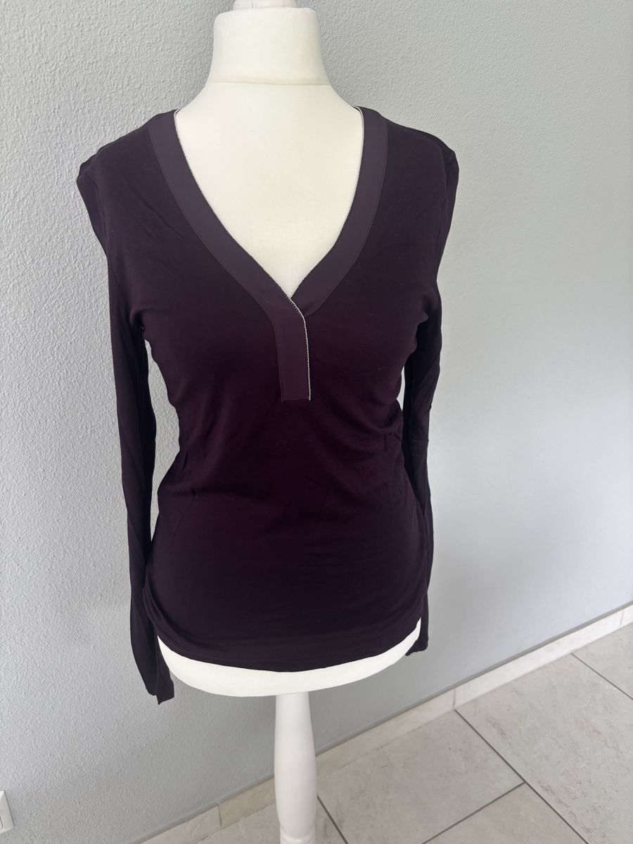 S.Oliver T-shirt: Edles Langarmshirt von S.Oliver Black Label – Nuovo (secondo la descrizione) da Rothenburg venduto da Momo1302