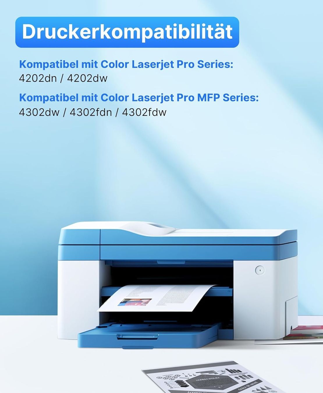 Hewlett Packard Cartucce per stampanti & toner: HP 220A Toner Set kompatibel CMYK mit Chip – Nuovo e nell'imballaggio originale da Suhr venduto da SchnapperCH 1