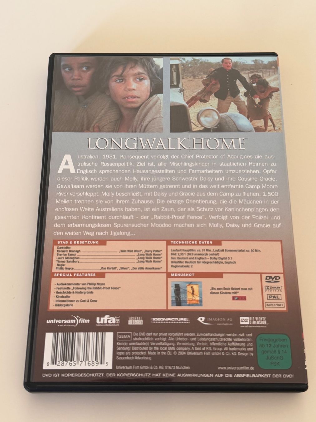 Tutti i DVDs: DVD Long Walk Home – Usato da Altstätten SG venduto da sheamus 1