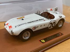 Ferrari 340/375  1/18  BBR weiss/blau