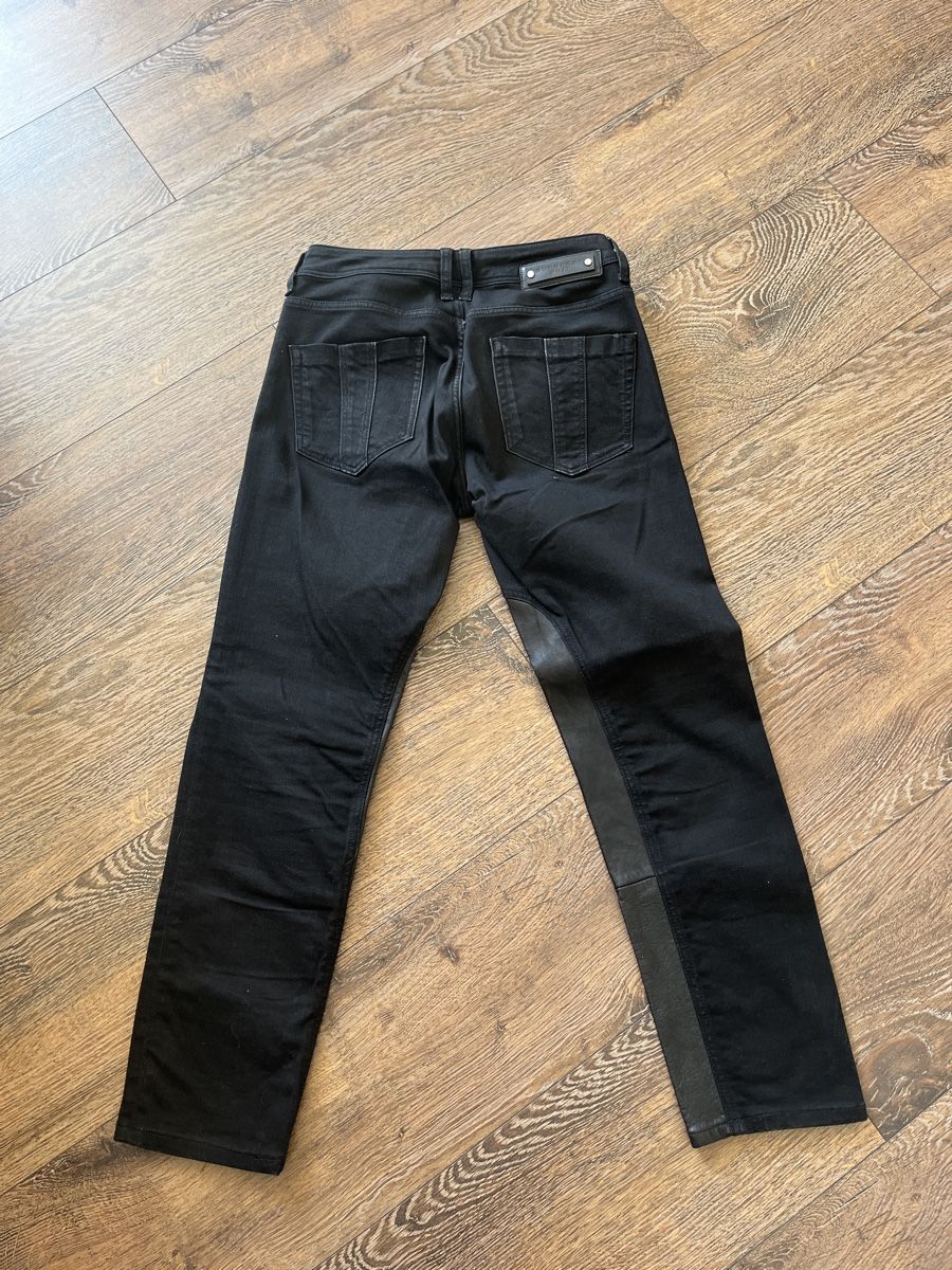 Jeans: Jeans et cuir Burberry noir taille 30 – D'occasion à Daillens par spidfredos 3