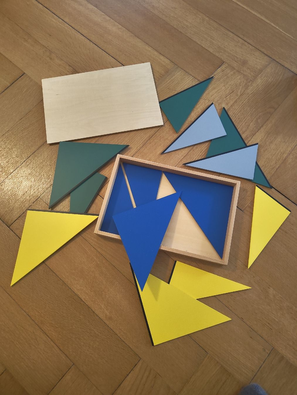 Giocattoli: Montessori Dreieck  – Usato da Zürich venduto da leucippe