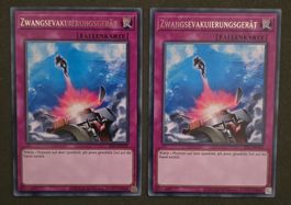 Yu-Gi-Oh! 2x IOC-DE103 Zwangsevakuierungsgerät (Rare) Mint