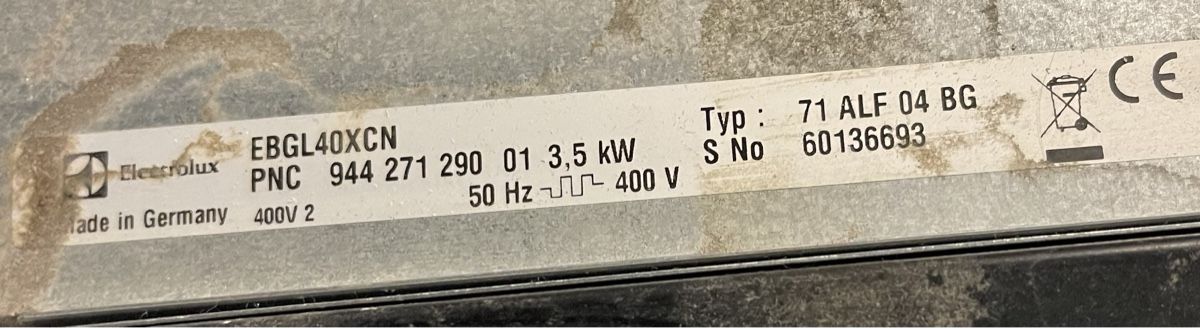 Electrolux Küchengeräte: Backofen Electrolux Typ 71 ALF 04 BG – Defekt aus Wengen von rotstock1696 2