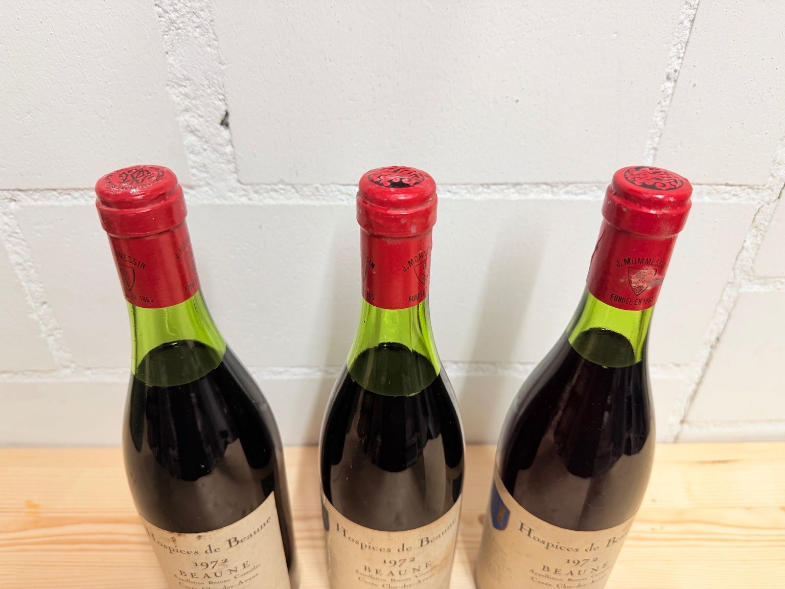 Vino: Hospices de Beaune 1972 - 3 Flaschen – Nuovo (secondo la descrizione) da Root venduto da Jo.Di 1