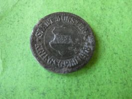 Dt. Reich 1918, Münster   10 Pfennig - Kriegsnotmünze