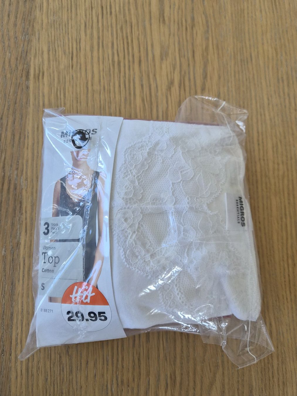 Migros Top: 3er Set Baumwolltop, Migros – Nuovo (secondo la descrizione) da Andelfingen venduto da nicoletta11 1