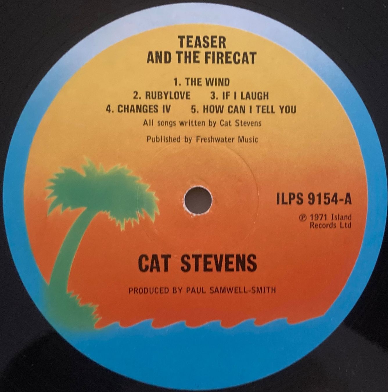Dischi in vinile: CAT STEVENS - TEASER AND THE FIRECAT – Usato da Poliez-Pittet venduto da Newtown-Records 2