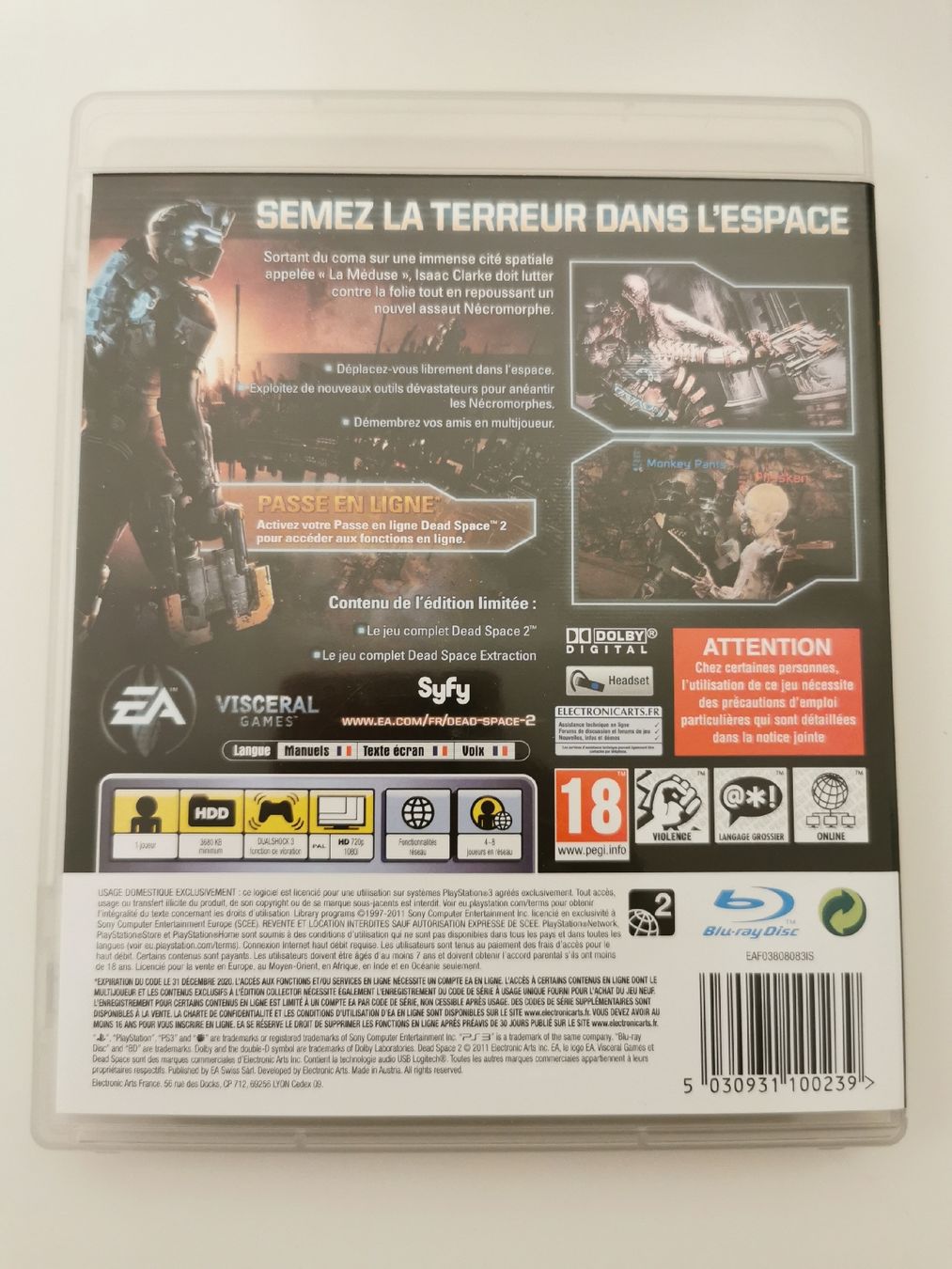 Sony Giochi: Dead Space 2 – Usato da seigneux venduto da Boyo12 1
