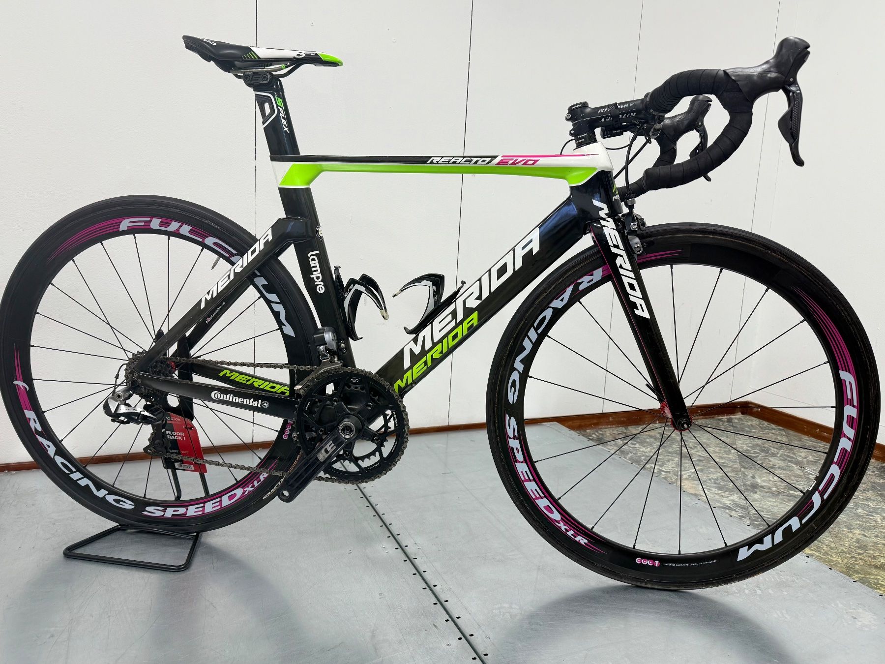 Biciclette: Lampre-Merida Reacto Evo CF Team Size S – Usato da Muri AG venduto da Topfurby