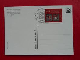 2018 Postkarte, Museum für Kommunikation - Ganzsache !