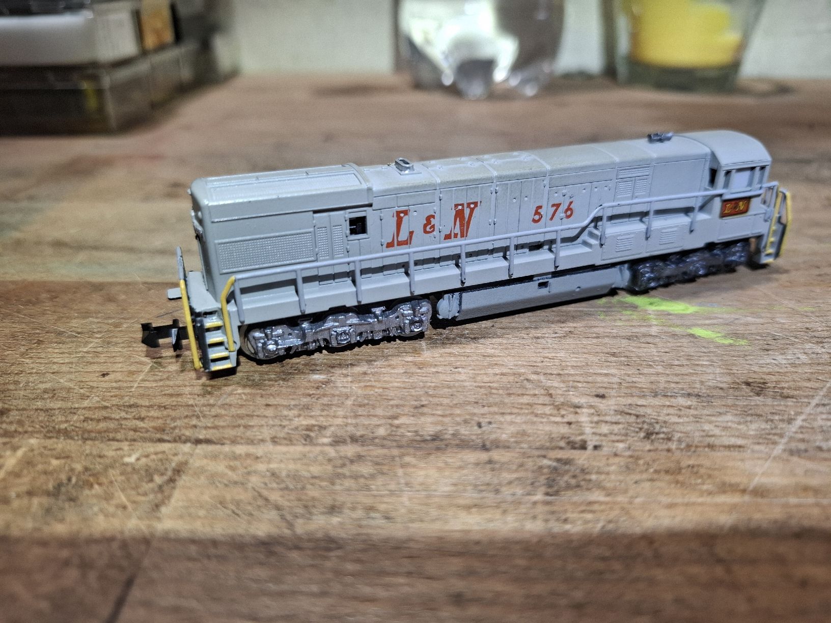 Modelleisenbahnen: Spur N Diesellol L & N 576 – Gebraucht aus Flaach von maniv6 1