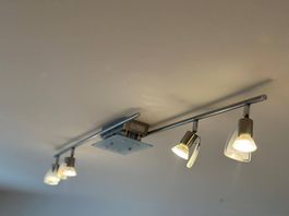 Deckenlampe mit Strahlern, Top Zustand