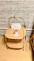 Rolf Benz 923 Beistelltisch Eiche, Gestell Ockerbeige