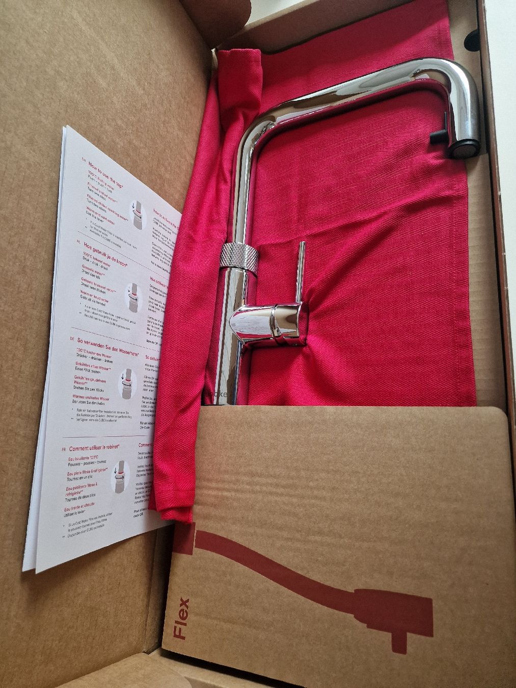 Quooker Rubinetteria: Quooker Flex Square – Nuovo e nell'imballaggio originale da Niederbüren venduto da Geeo