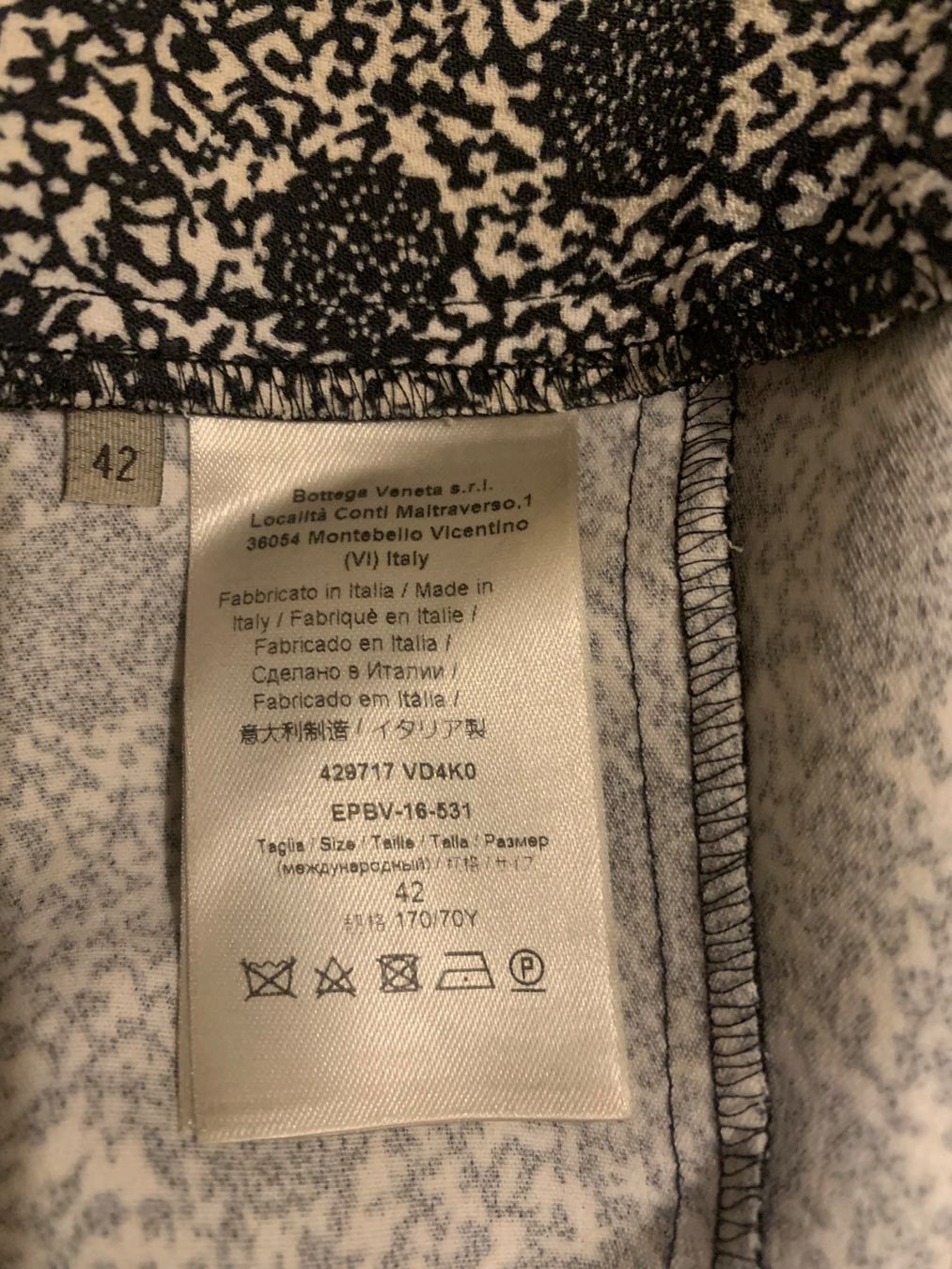Bottega Veneta Pantaloni: Anzug Bottega Veneta Gr 42 – Usato da Zürich venduto da MSA1980 3