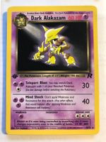 Dark Alakazam 1st edition (rare) Team Rocket - MINT - ab 1.-