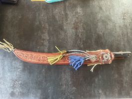 Machette Corneta El Salvador avec Fourreau en Cuir