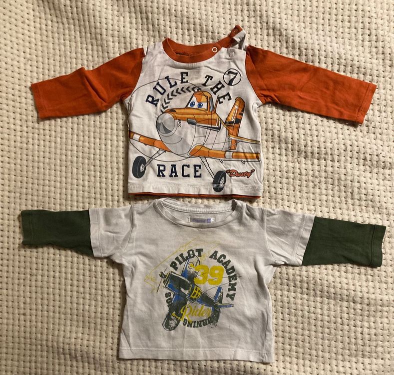 Lot De 3 T-shirts Manches Longues 100% Coton NEXT - Basiques Intemporels - Pour Toute La Famille - 2