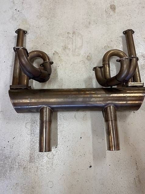 Sistemi di scarico: Echappement VW Cox Karmann Vintage speed inox – Usato da Orsières venduto da Yan1977