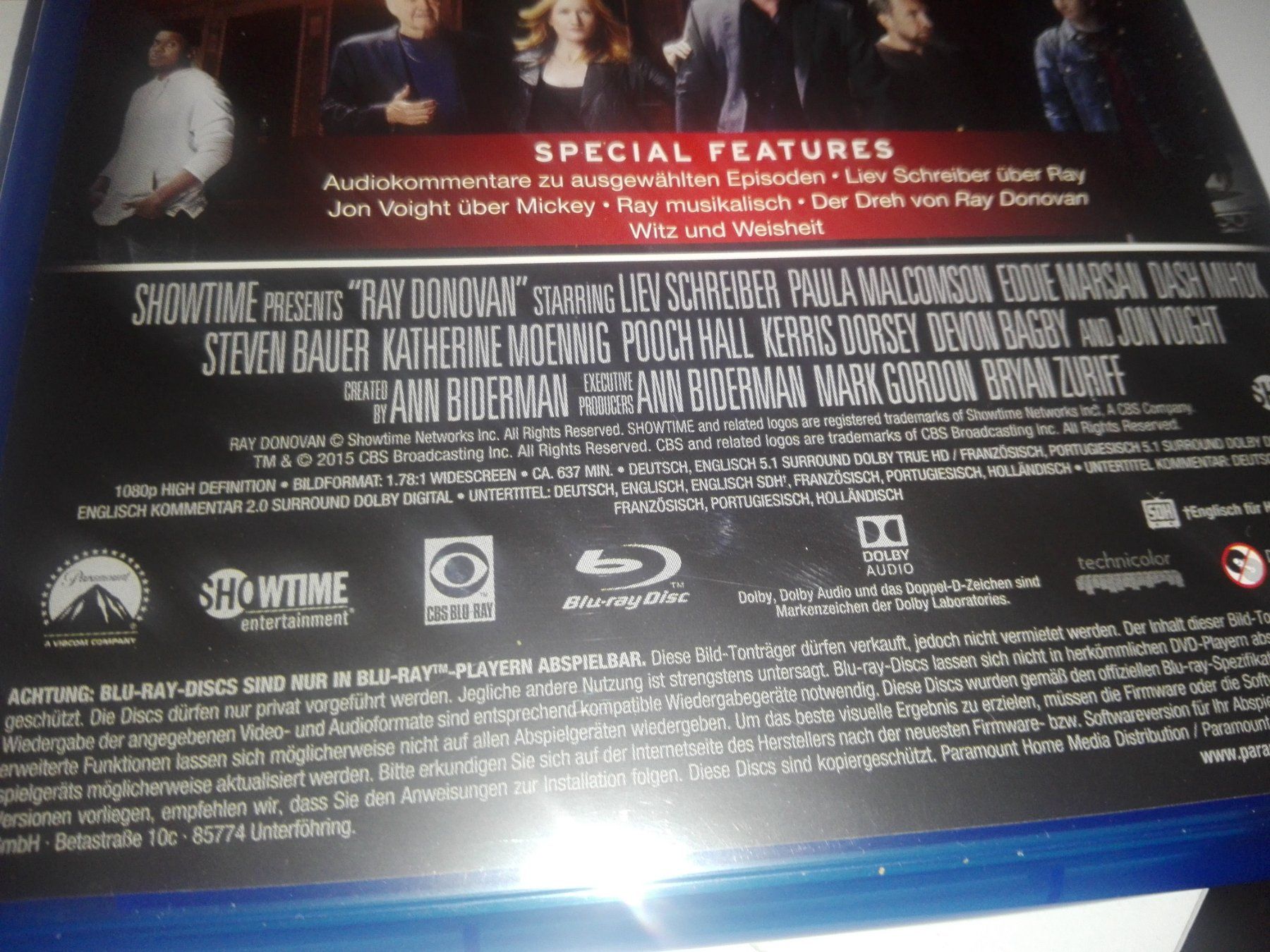 Tutti i DVDs: Ray Donovan  (Staffel 1 + 2)                    > 12-CD's < – Usato da St.Gallen venduto da elk2022 6
