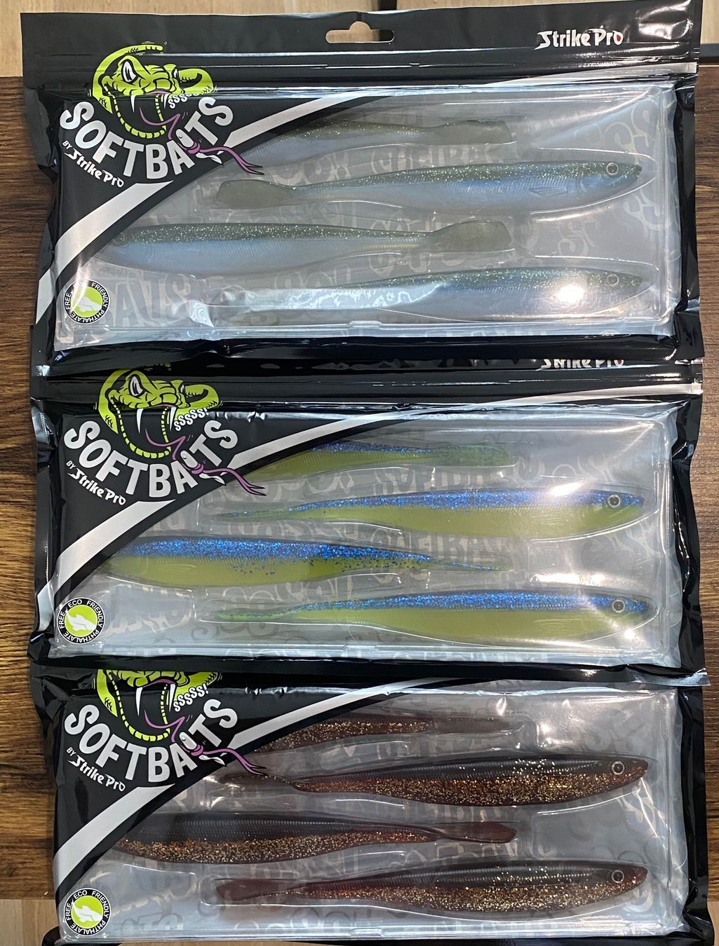 Köder: Strike Pro Gunslinger 20cm - Set – Neu und originalverpackt aus Widnau von Fishingtackle_Oggy