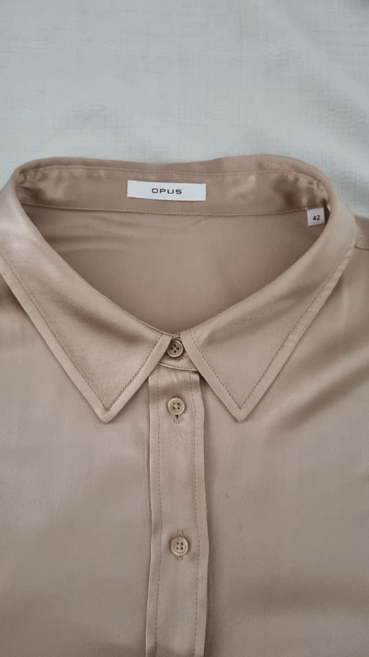 Opus Blusen: Schöne Satin Bluse von der Marke OPUS Gr. 42 – Neu (gemäss Beschreibung) aus Schneisingen von backstore24 8