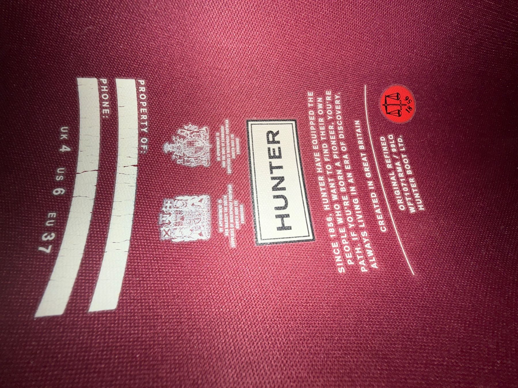 Hunter Damenschuhe: Hunter Women's Rain Boots – Neu (gemäss Beschreibung) aus Zürich von Yuece 5