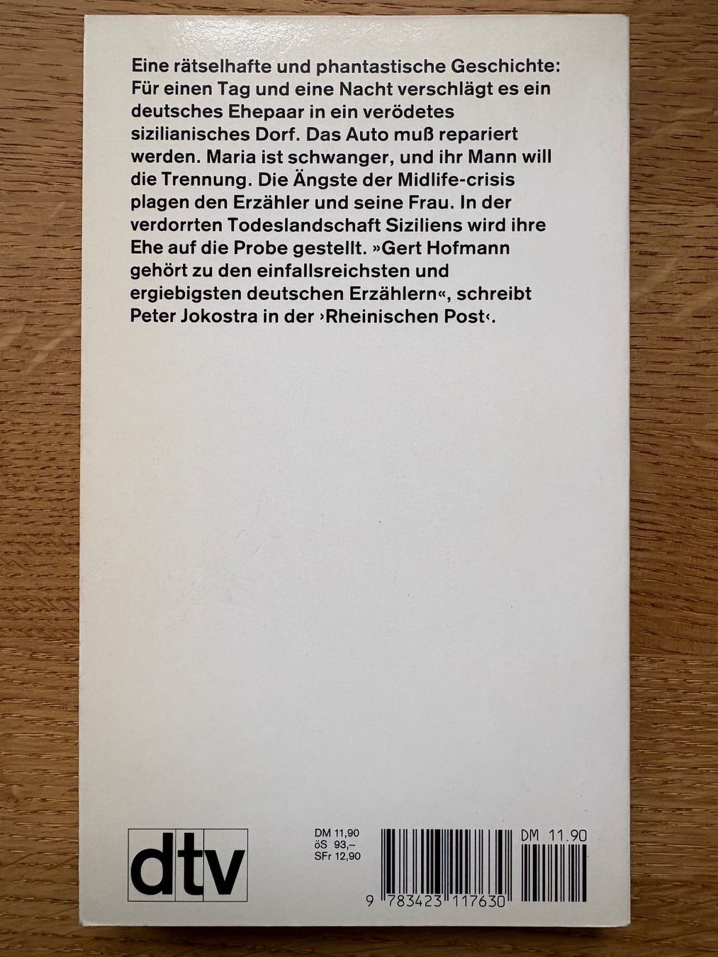 Libri: Gert Hofmann: Auf dem Turm – Usato da Seengen venduto da Andalusia 1