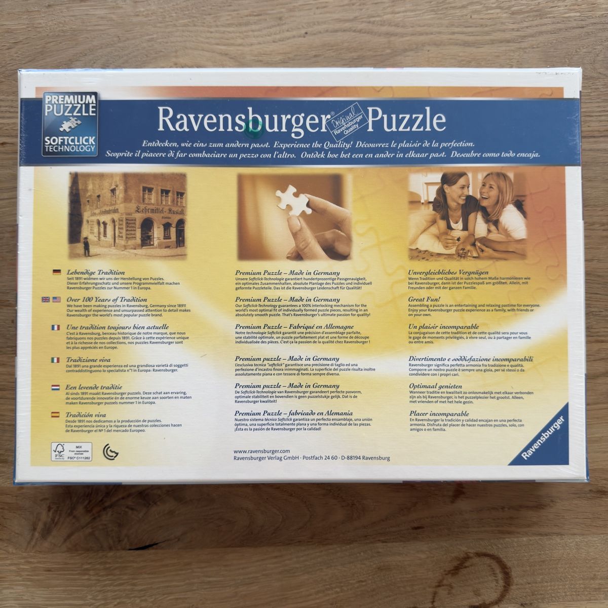 Ravensburger Puzzles: Ravensburger Panorama 1000 Teile Puzzle – Gebraucht aus Augst BL von Mawi5 1