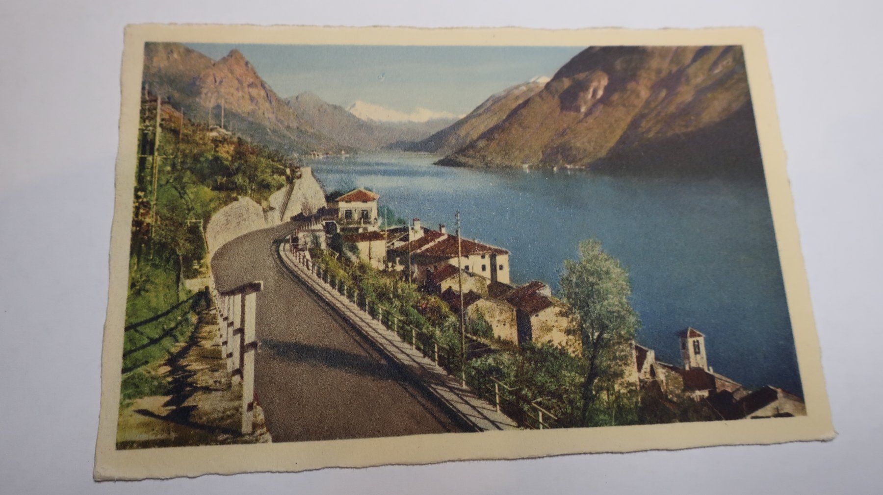 Cartes postales: Gandria e la nuova strada – D'occasion à Cormoret par Pascalll2001 1