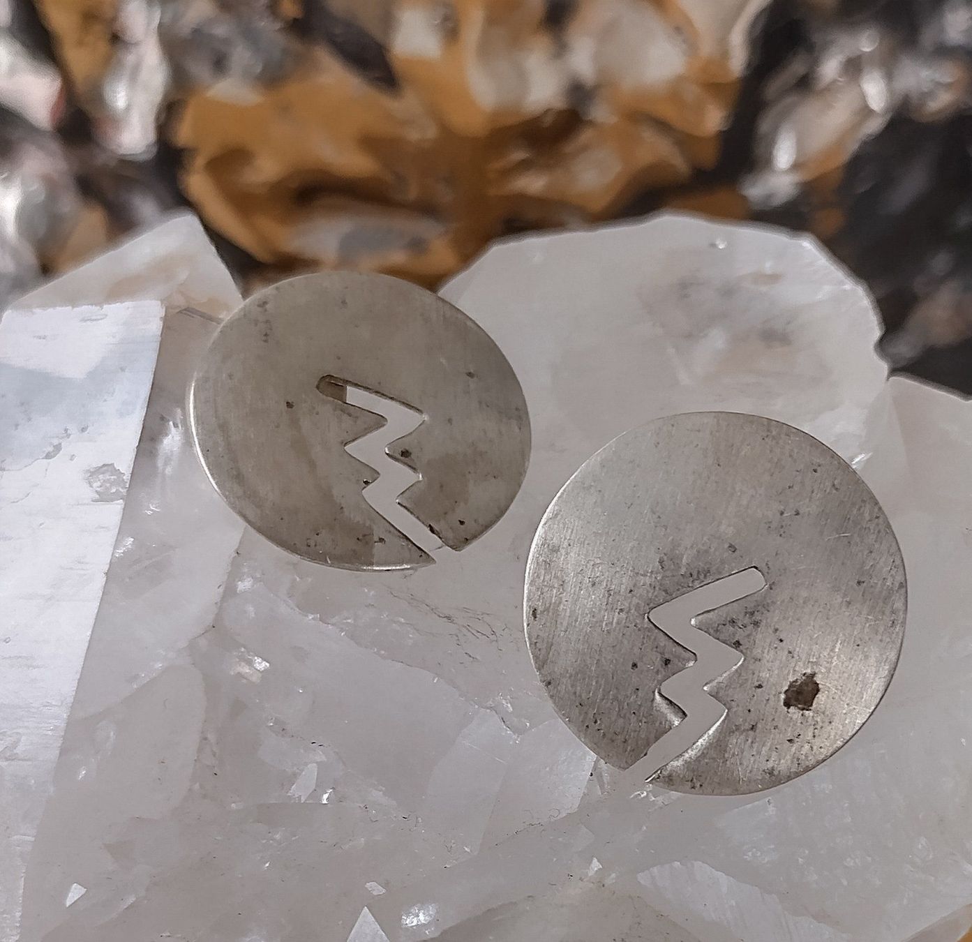 Orecchini pendenti & Orecchini a lobo: MODERNE RUNDE OHRRINGE 925 SILBER – Usato da Romanshorn venduto da BoutiqueA