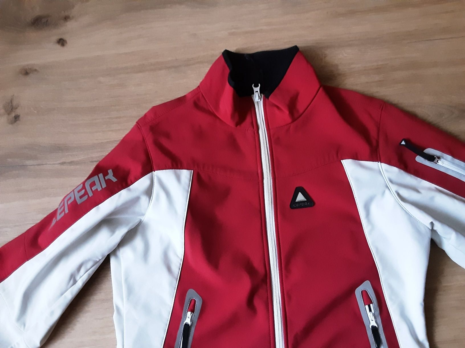 Icepeak Giacche: Icepeak Softshell Jacke Rot/Weiss, Grösse 38, – Usato da Altdorf UR venduto da Brandli 1