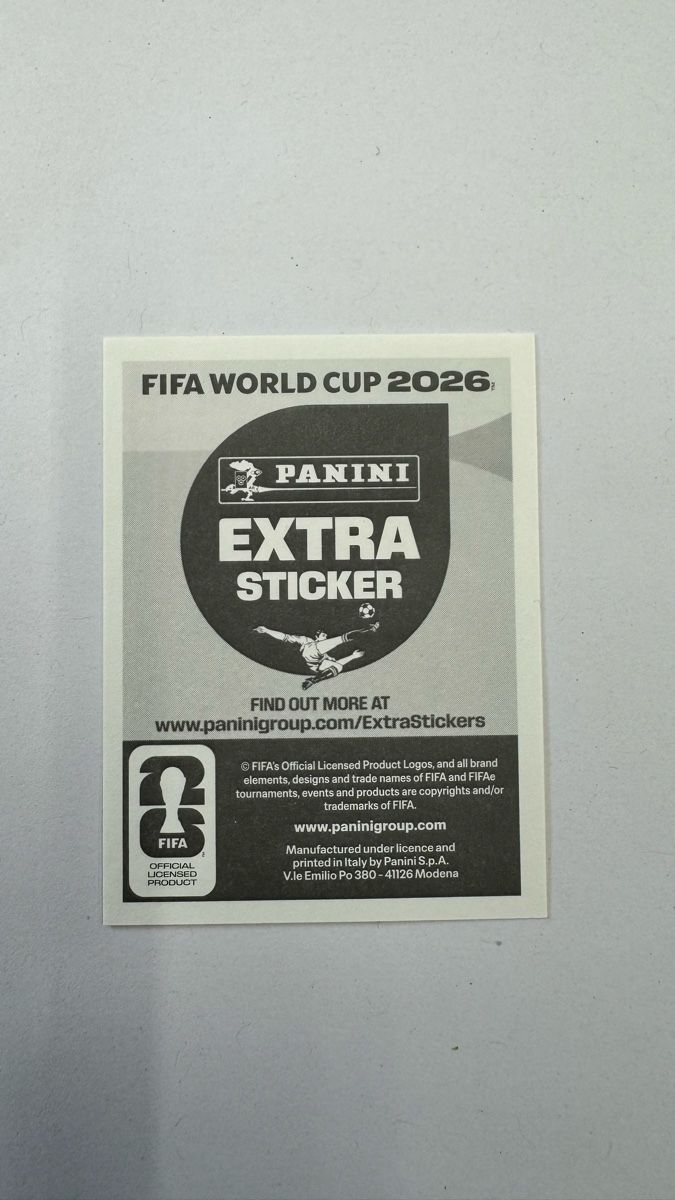 Panini Sammelbilder & Trading cards: Cristiano Ronaldo Panini Extra Sticker 2026 – Neu (gemäss Beschreibung) aus Kümmertshausen von sell.1 1