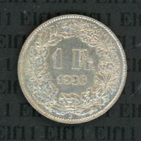CHF___1.00 1936 unz 1 Franken