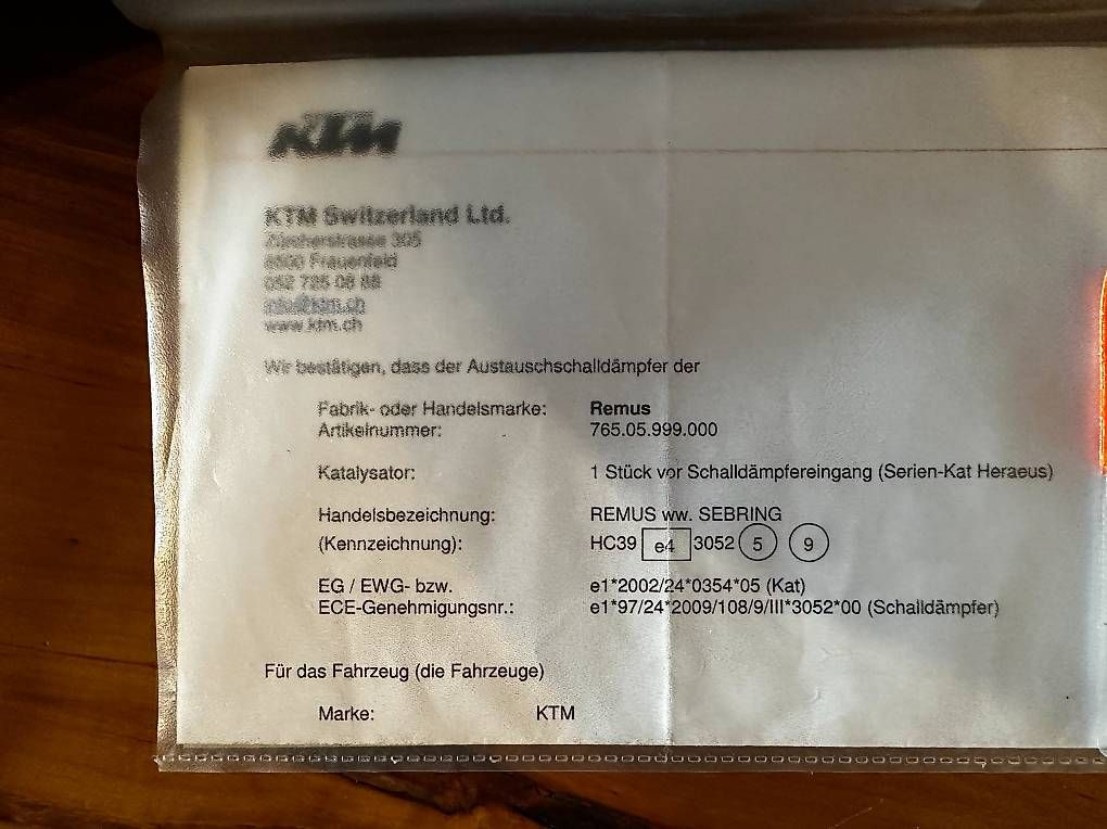 Strada: KTM 690 SMC R Motorrad – Usato da Roggwil BE venduto da Doriangrey 3