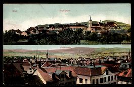 AK Wil, Blick die Ober- und Unterstadt