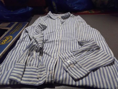 Bluse Grösse 34, H&M, blau/weiss gestrei