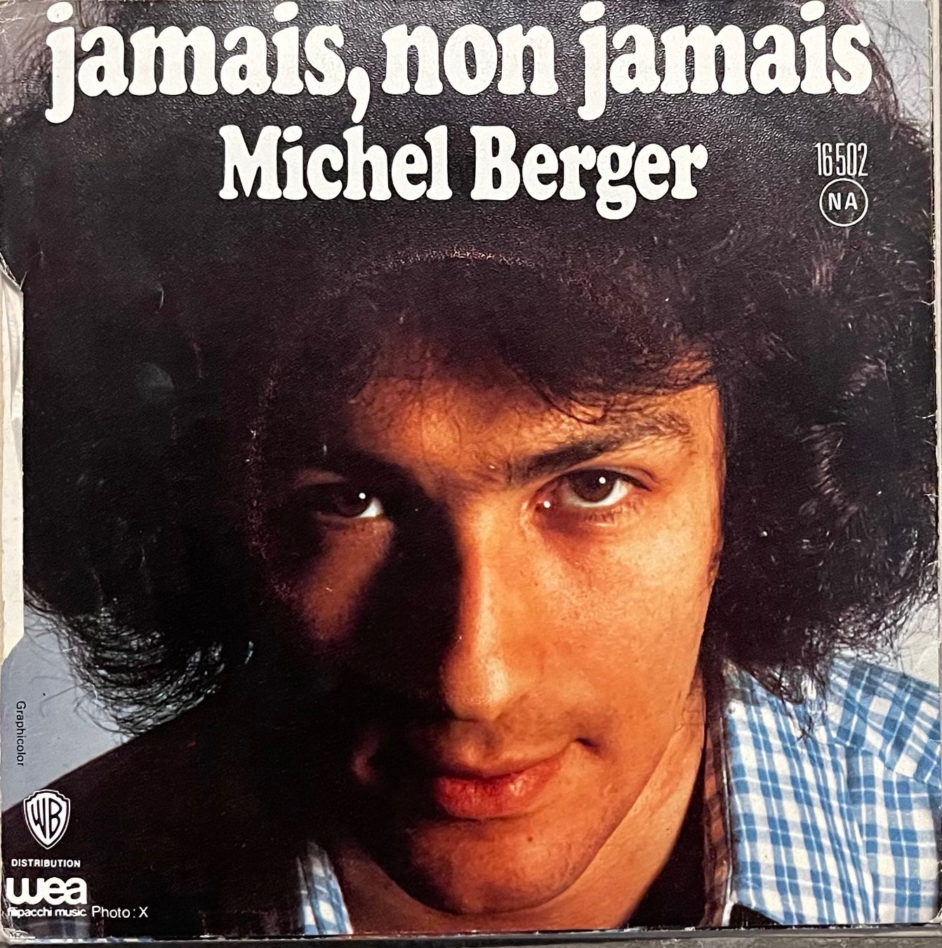 Dischi in vinile: MICHEL BERGER - L'AMOUR EST LÀ – Usato da Bussigny venduto da vinyl-pas-cher 1