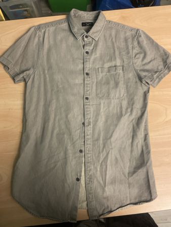 New Look Herren Hemd, Khaki, Grösse S - Top Zustand!