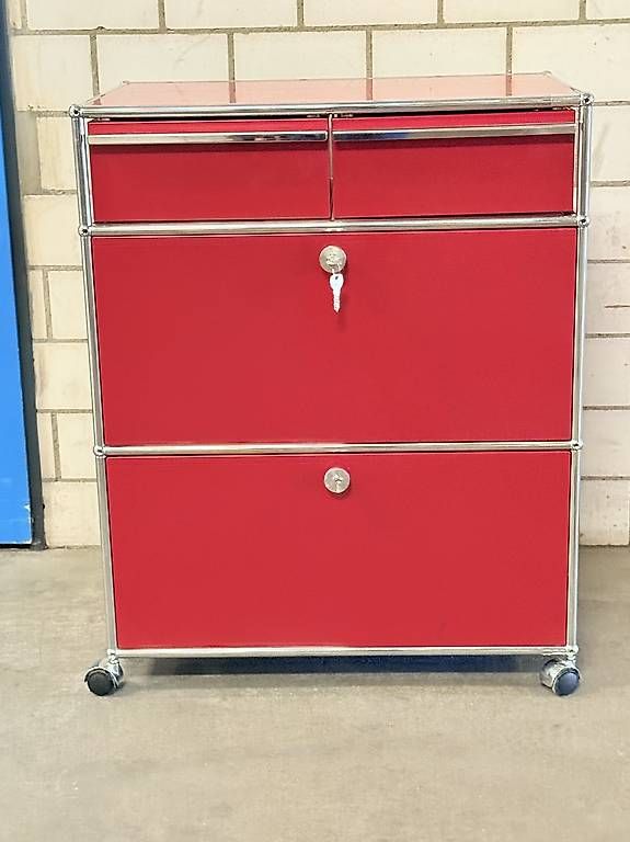 USM Kommoden: USM Haller Sideboard Rot – Gebraucht aus Dietikon von Kumar_Occasionen 1