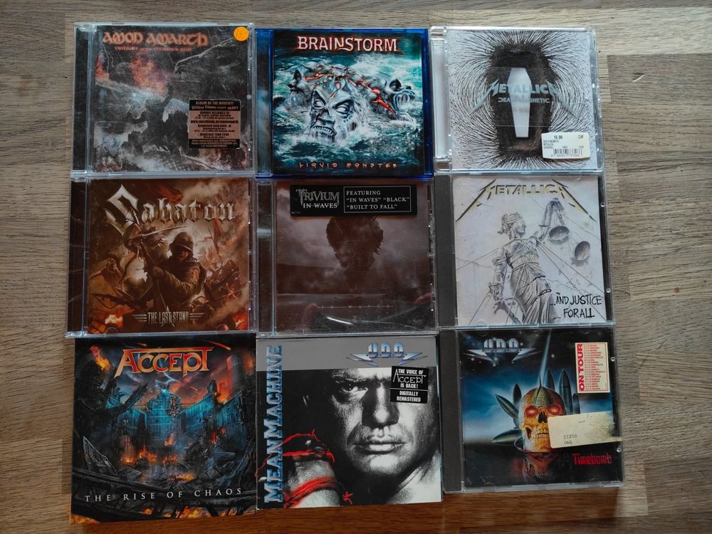 29 CD's Heavy Metal | Kaufen auf Ricardo